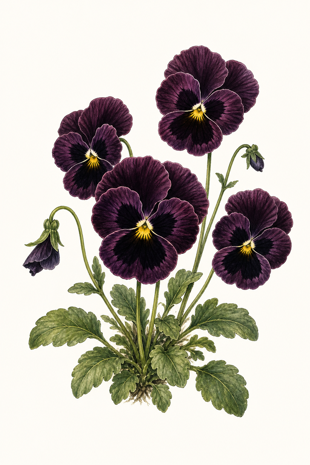 Botanical illustration of Bing Select
