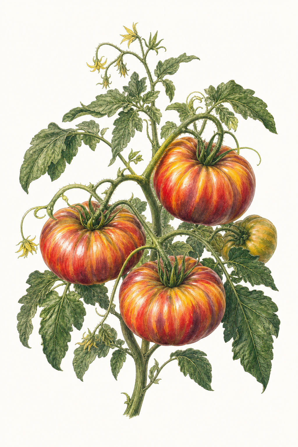 Botanical illustration of Big Rainbow