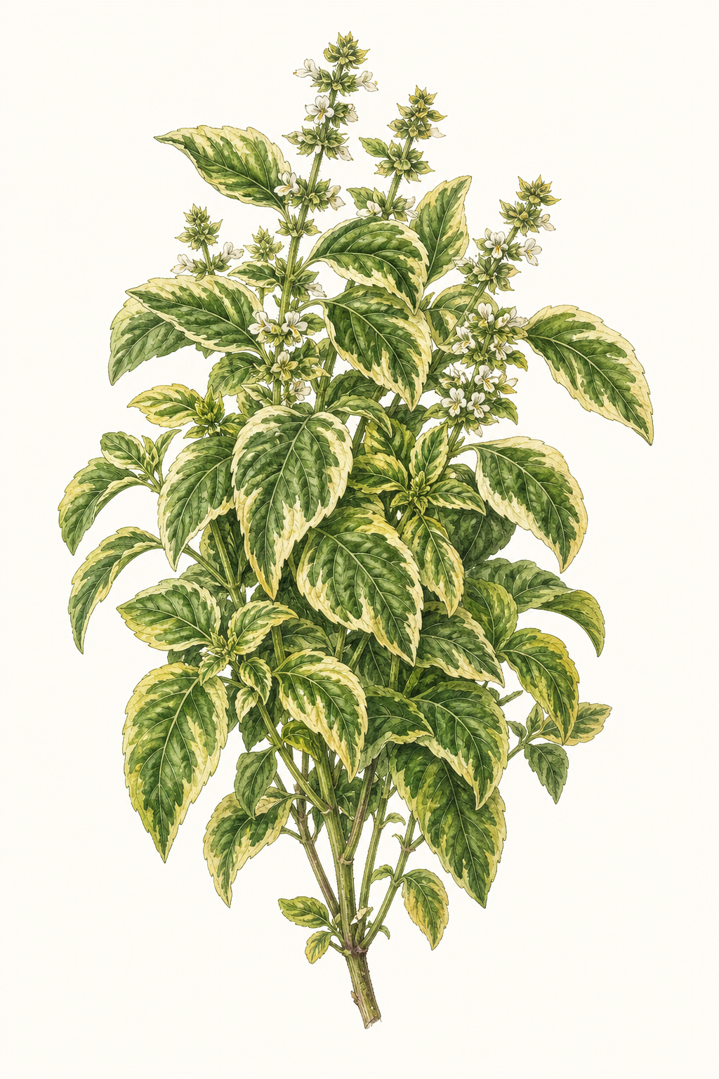 Botanical illustration of Pesto Perpetuo