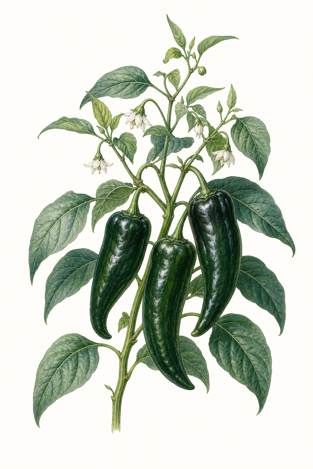 Botanical illustration of Baron