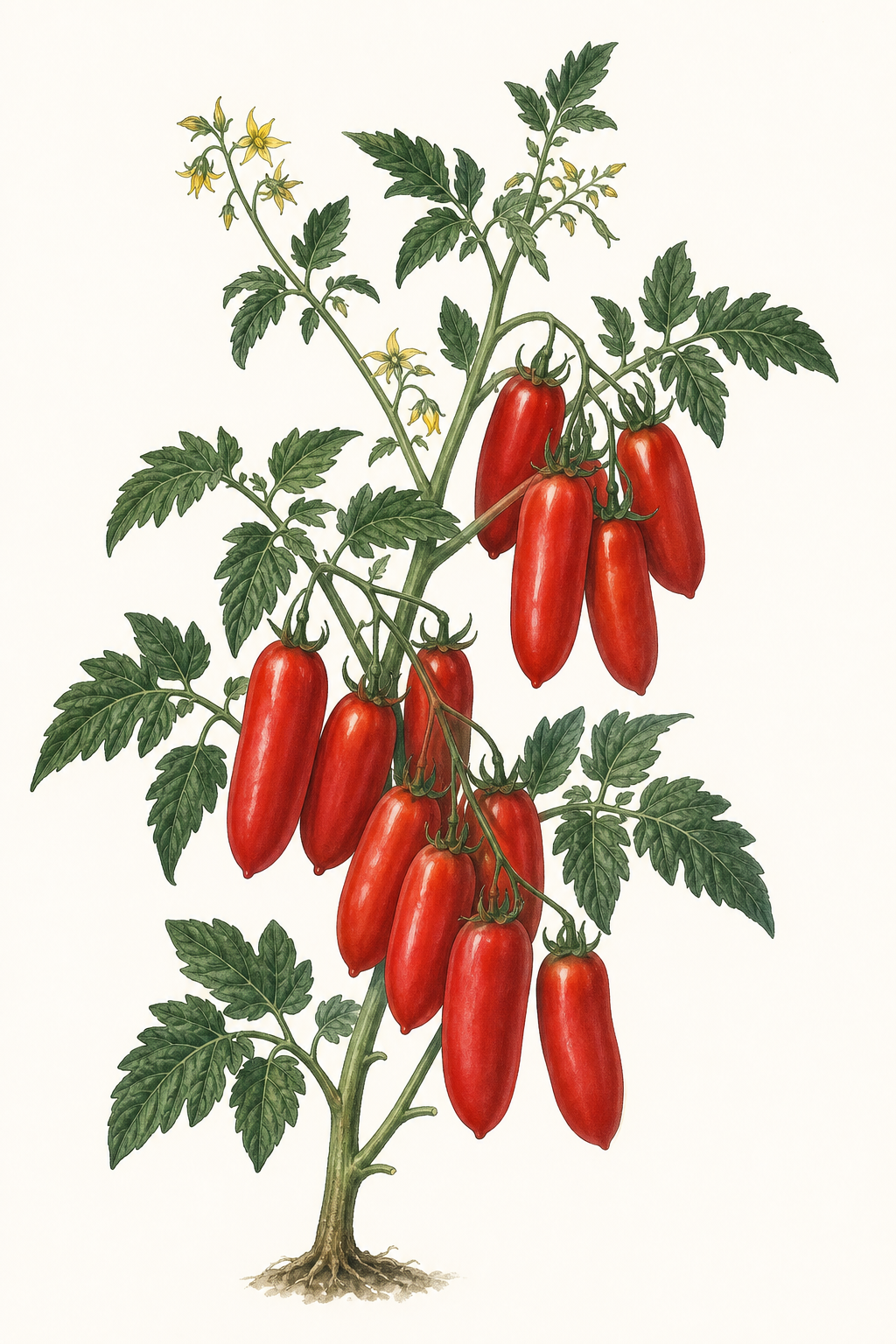 Botanical illustration of Opalka