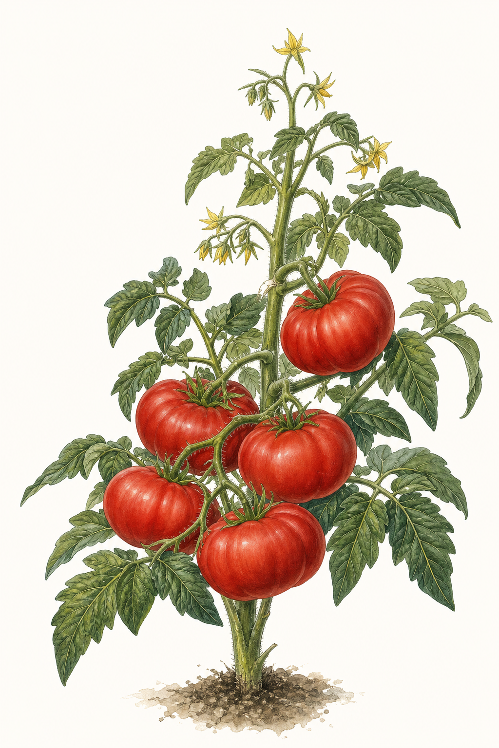 Botanical illustration of Rutgers 250
