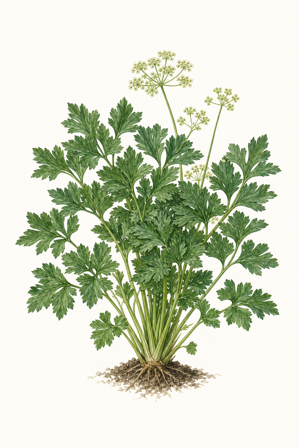 Botanical illustration of Titan