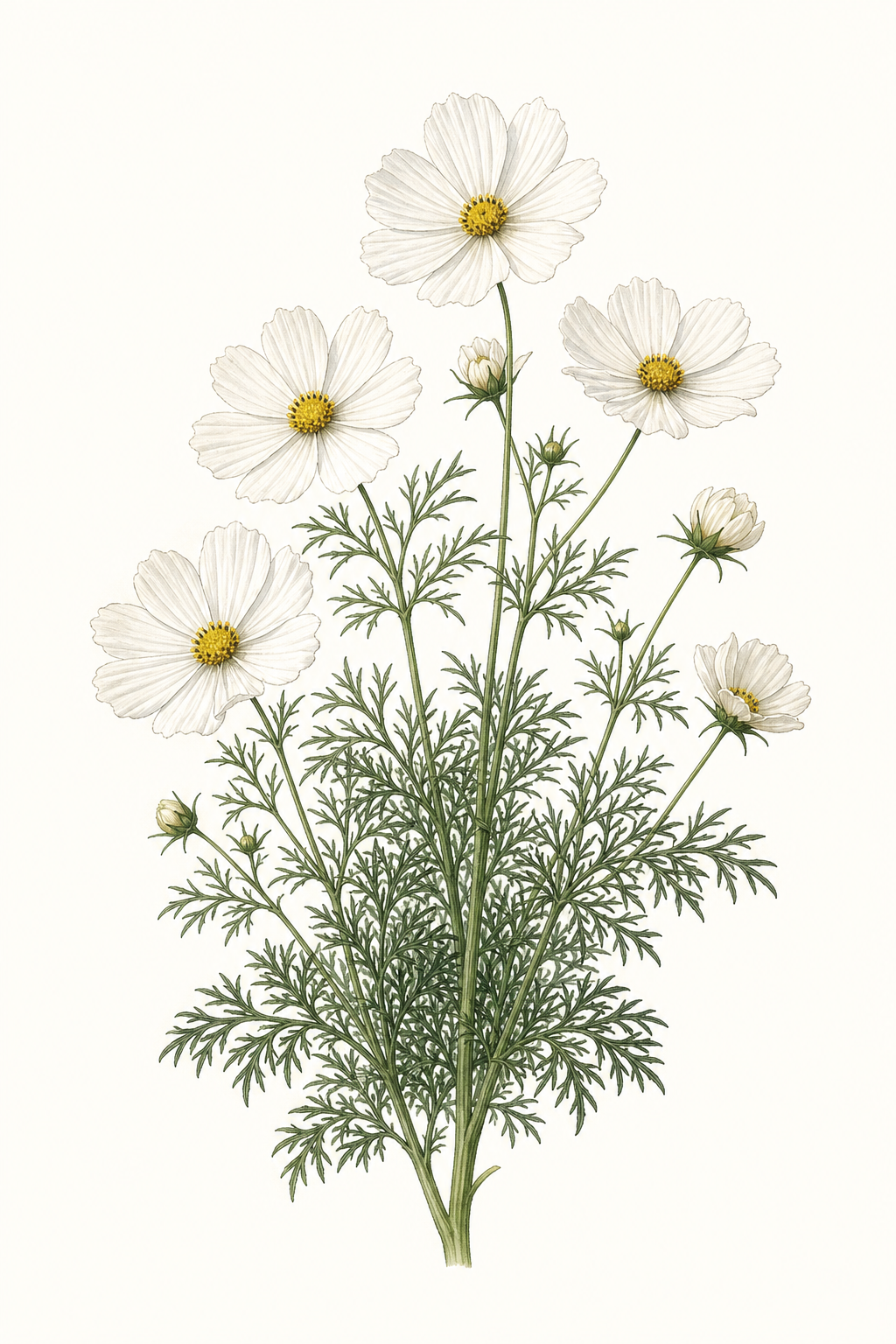 Botanical illustration of Purity