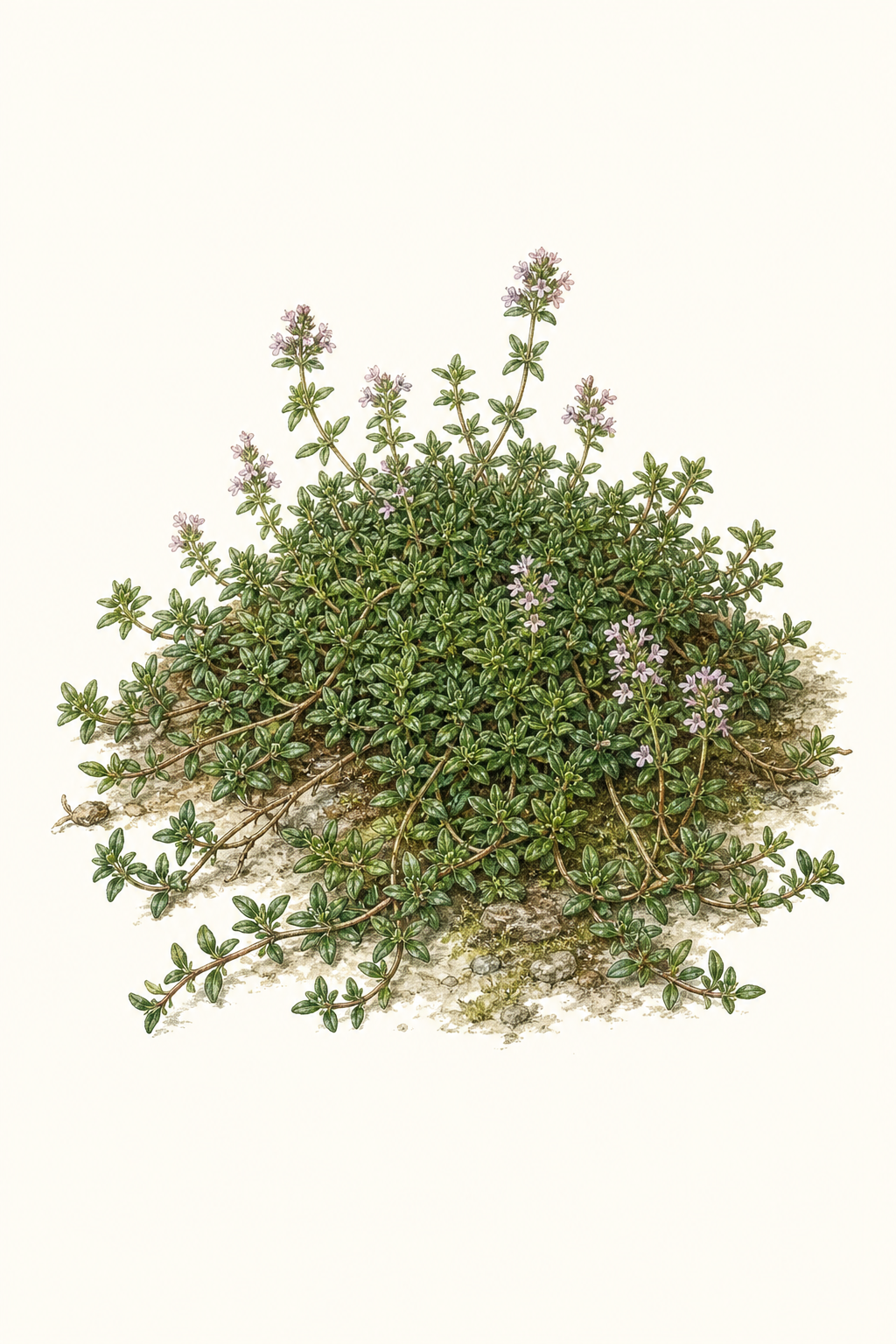 Botanical illustration of Elfin Thyme