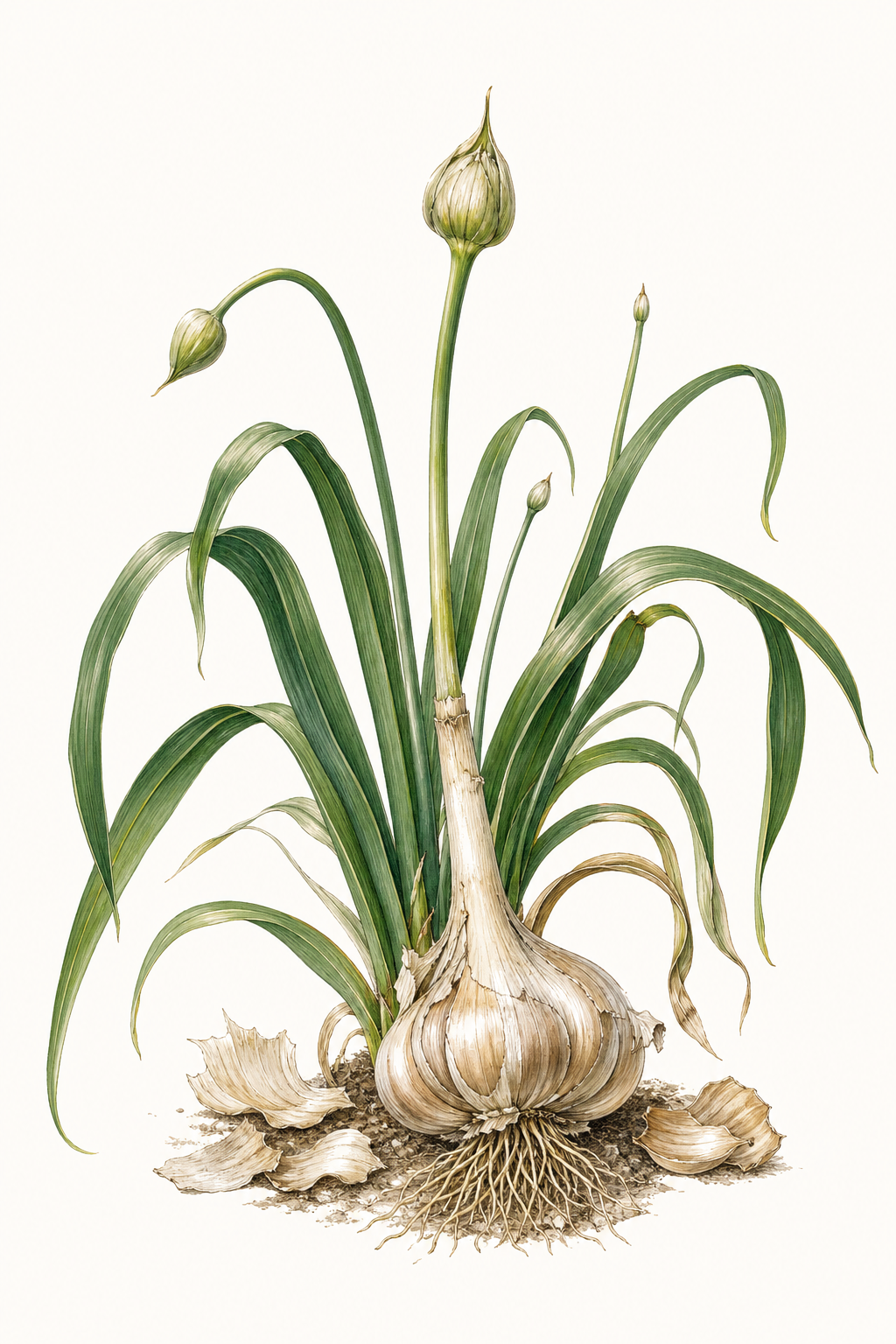 Botanical illustration of Kettle River Giant