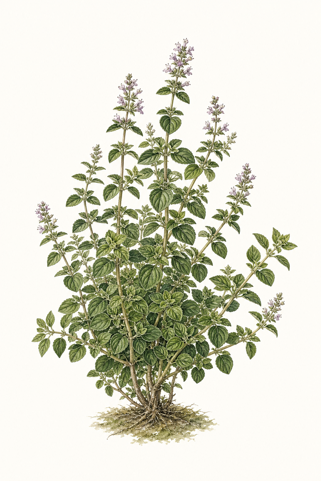 Botanical illustration of Italian Spice Oregano