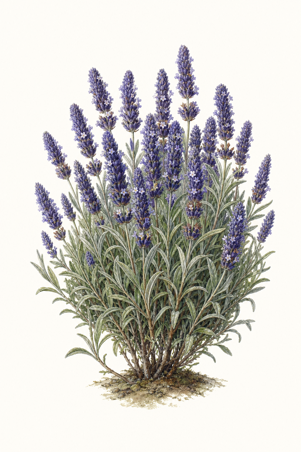 Botanical illustration of Gros Bleu