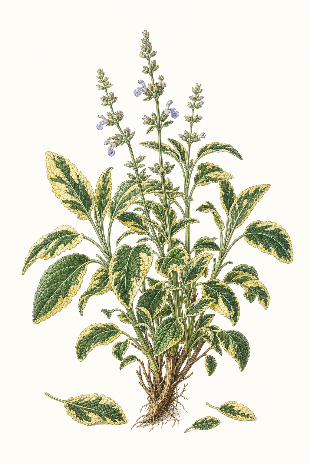 Botanical illustration of Icterina