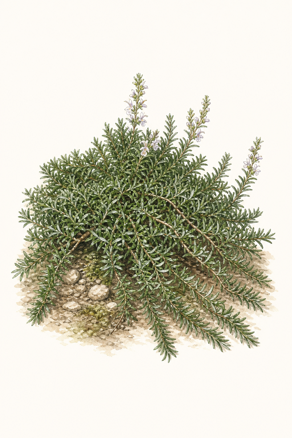 Botanical illustration of Irene