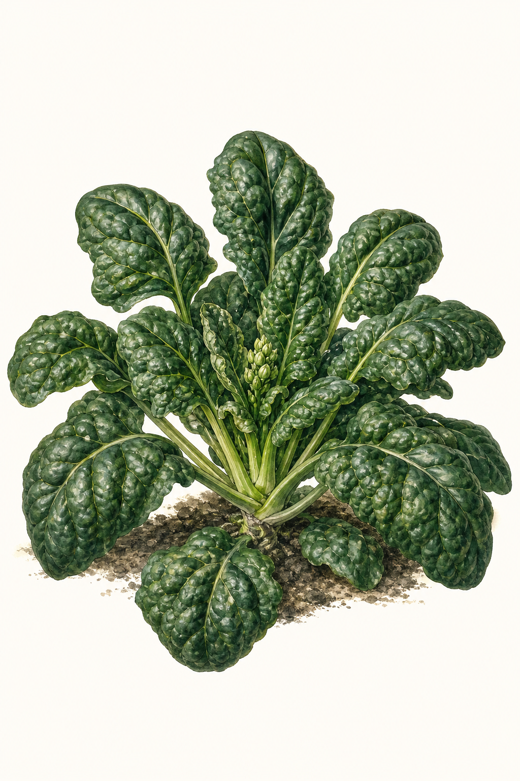 Botanical illustration of Monstrueux De Viroflay