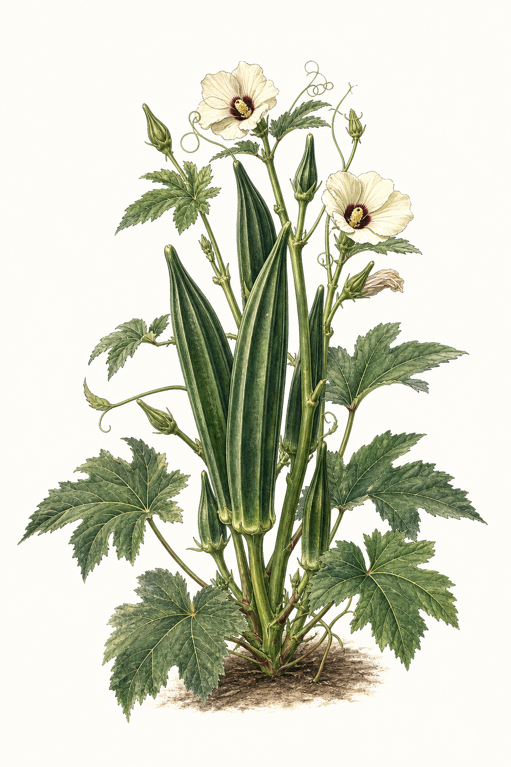 Botanical illustration of Heavy Hitter