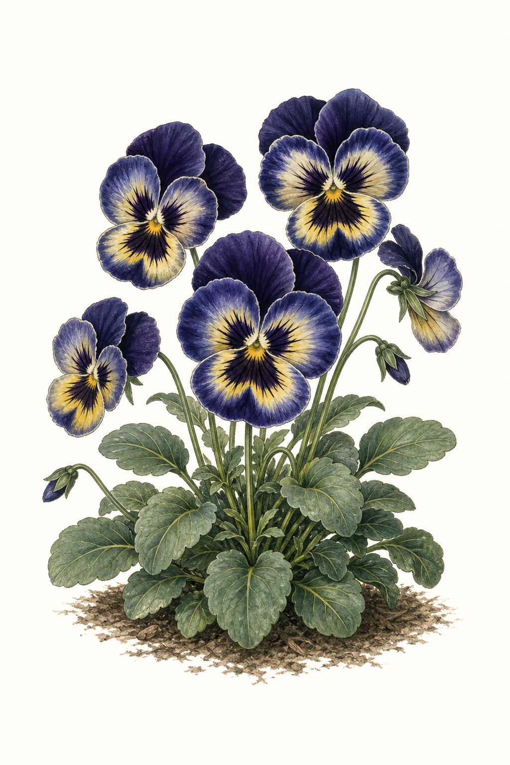Botanical illustration of Got The Blues