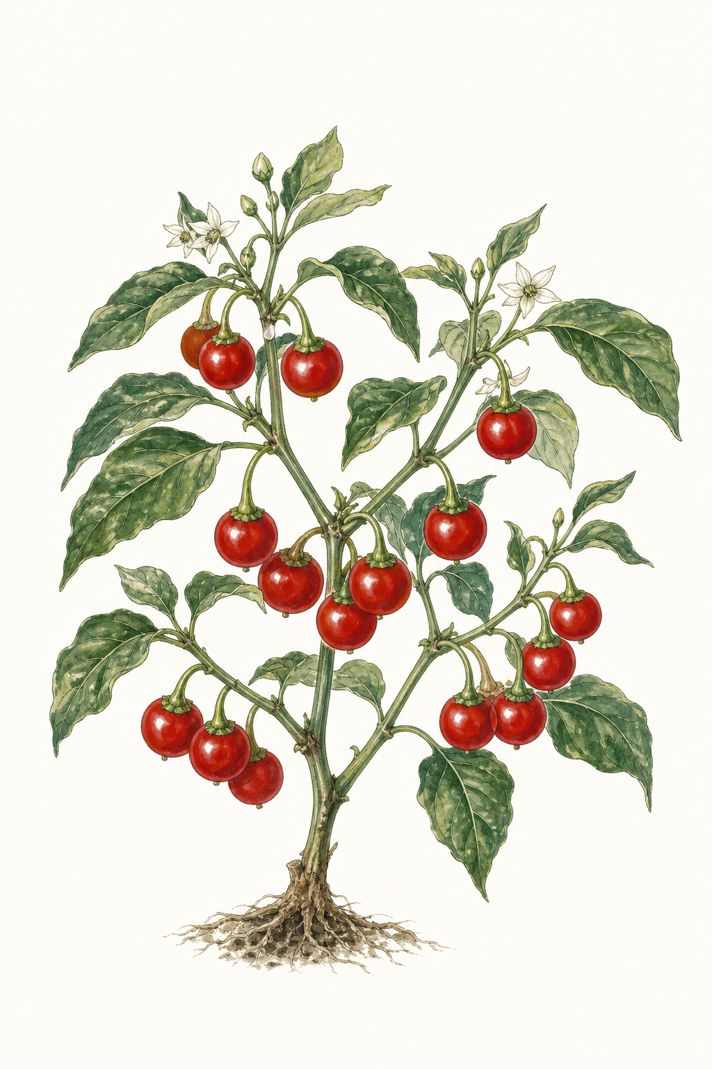 Botanical illustration of Cynthia