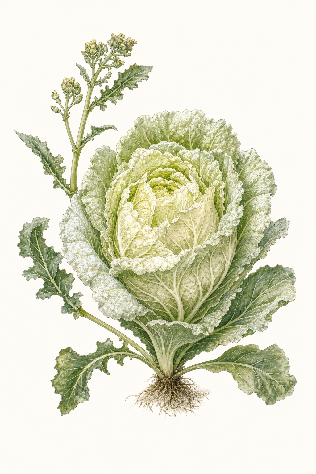 Botanical illustration of Ice Queen