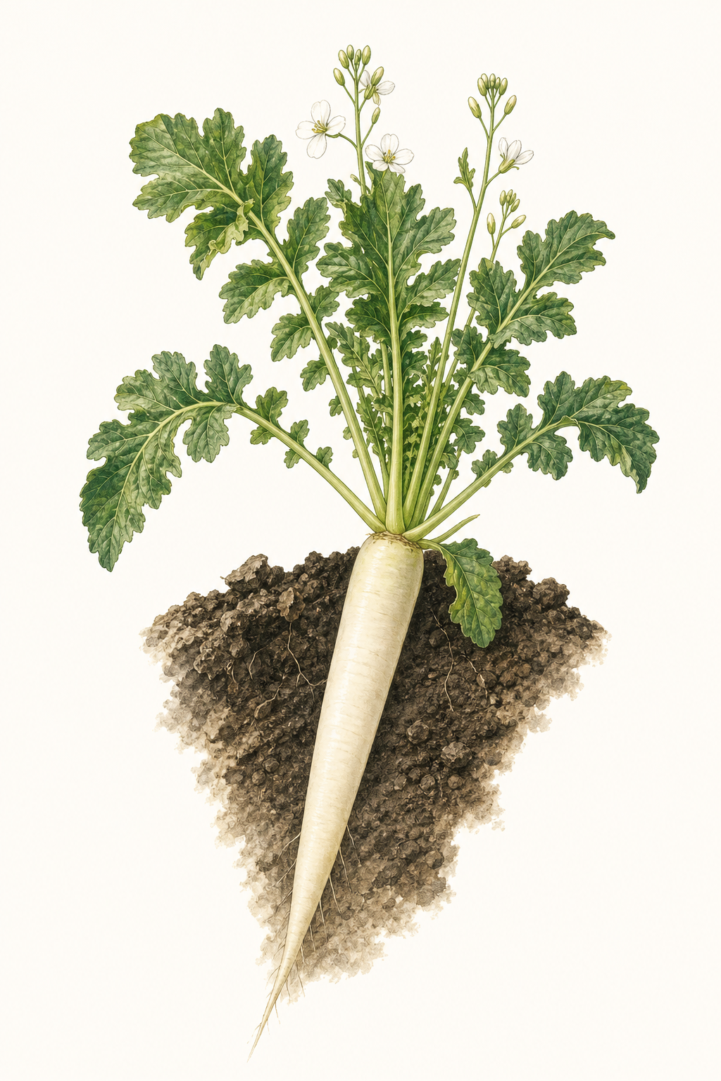 Botanical illustration of Miyashige