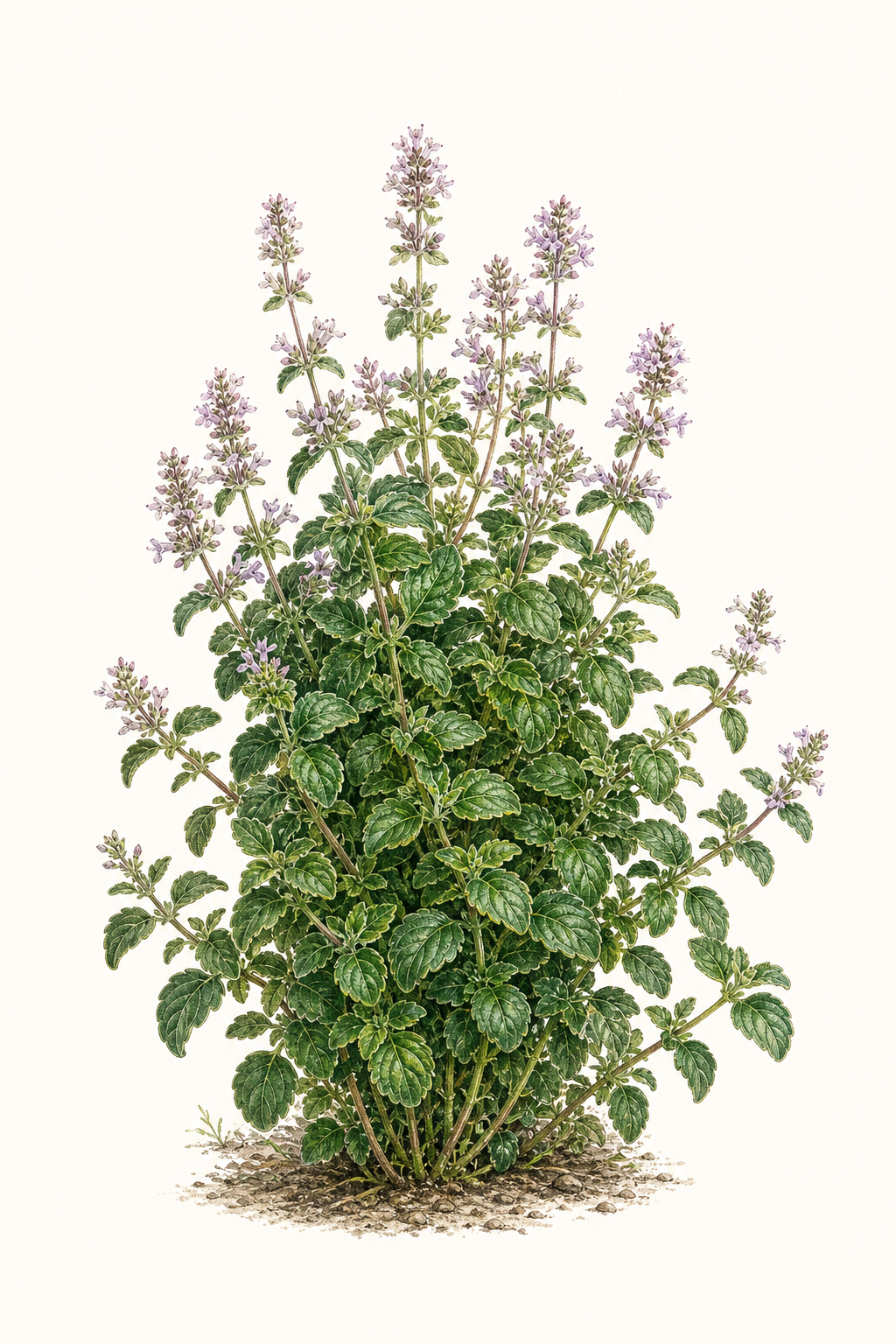 Botanical illustration of Italian