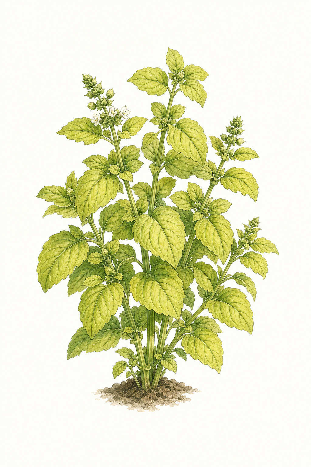 Botanical illustration of Lime Bob