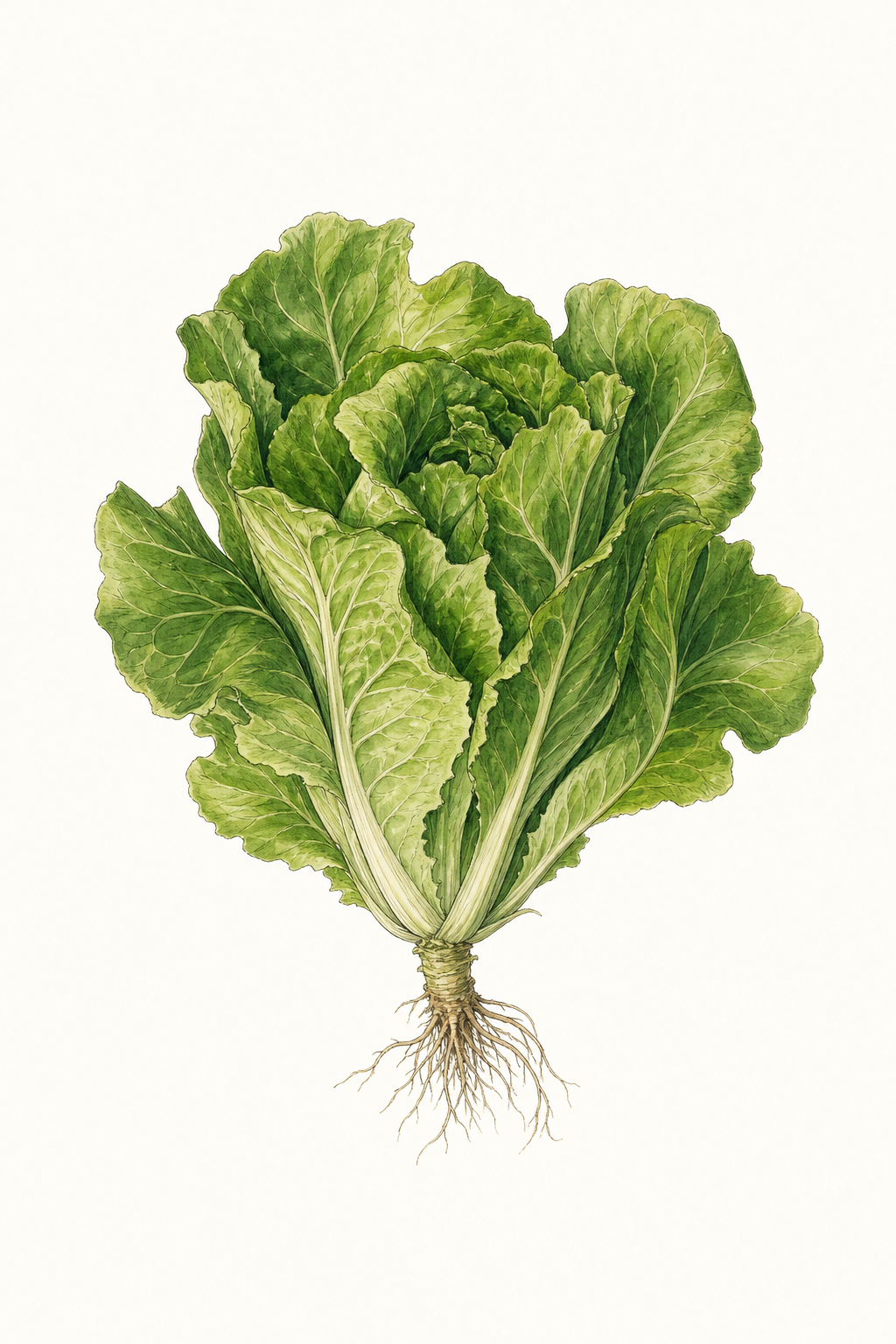 Botanical illustration of Red Buttercos