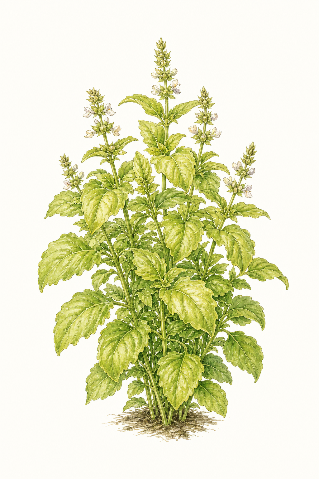 Botanical illustration of Lemon Mrs. Burns