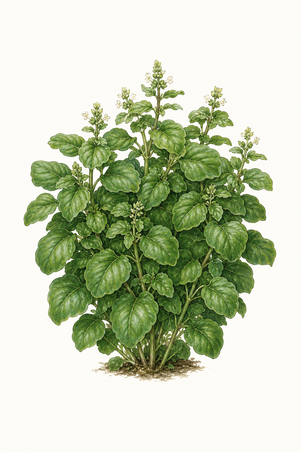 Botanical illustration of Pluto
