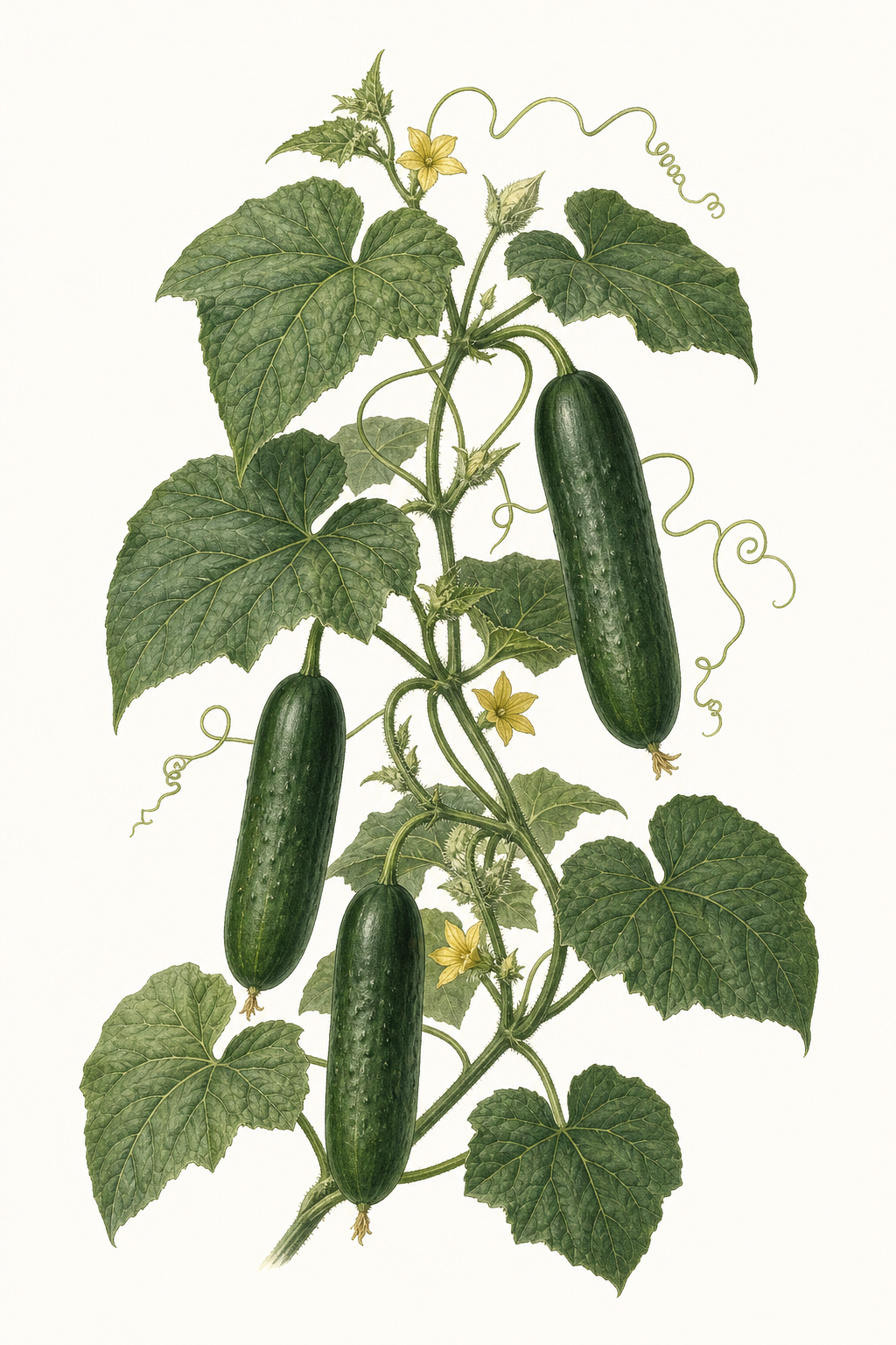 Botanical illustration of Northern Pickling