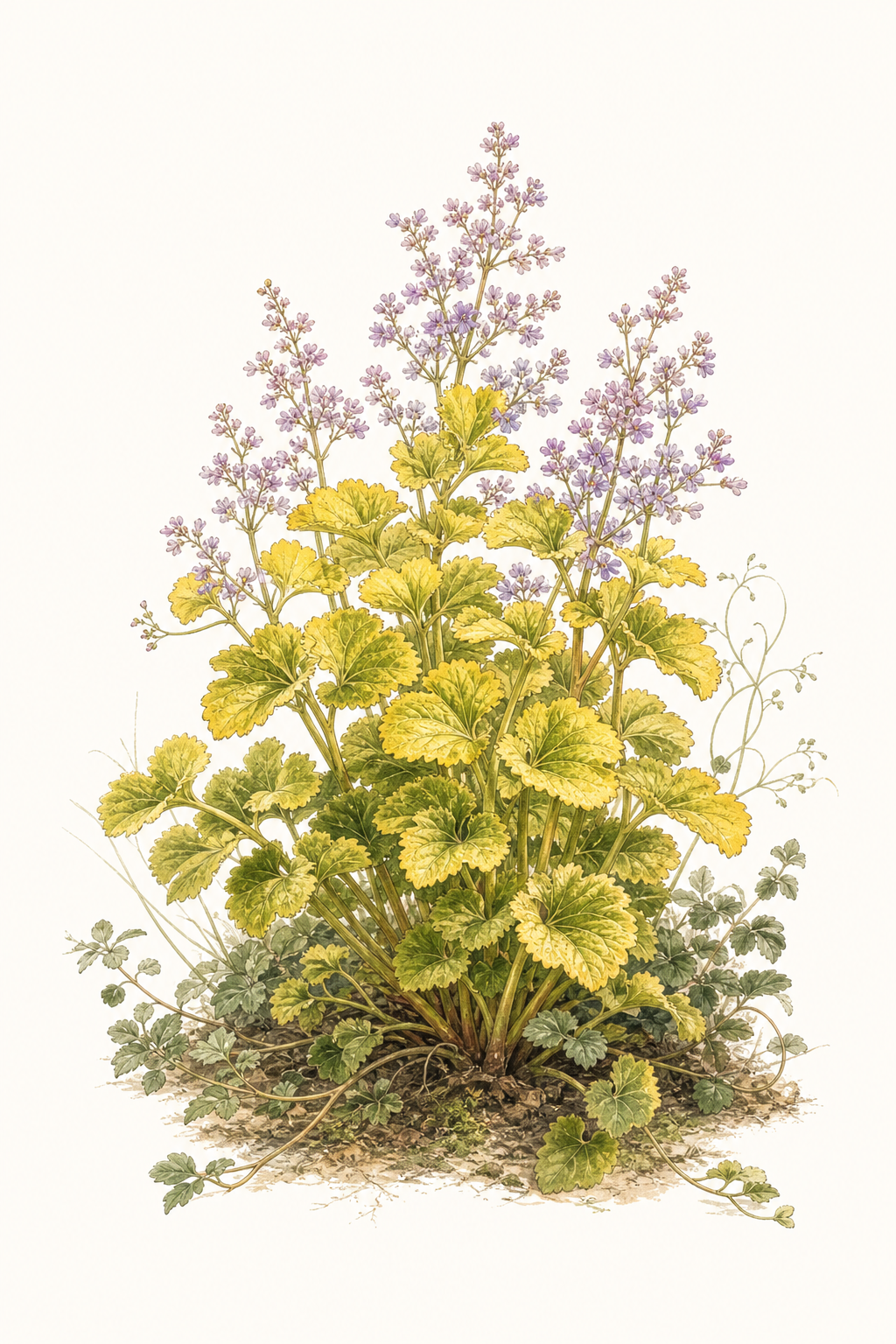 Botanical illustration of Aureum