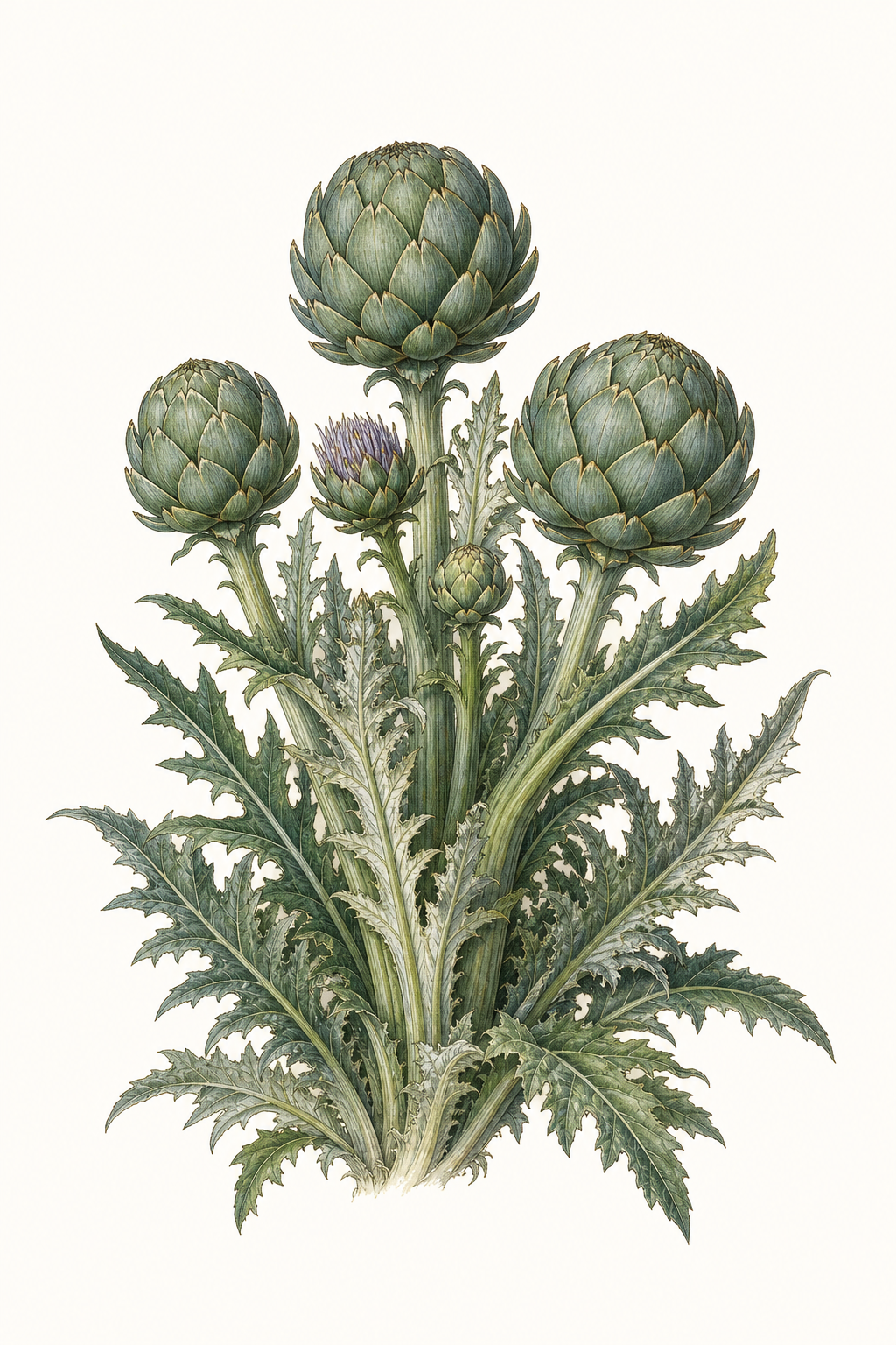 Botanical illustration of Catanese