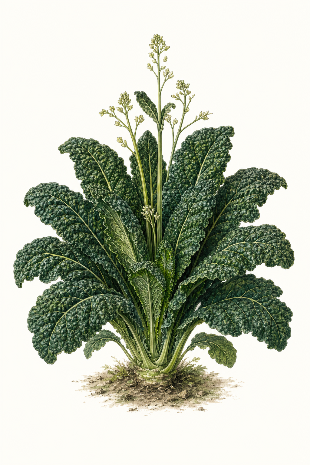 Botanical illustration of Hollander