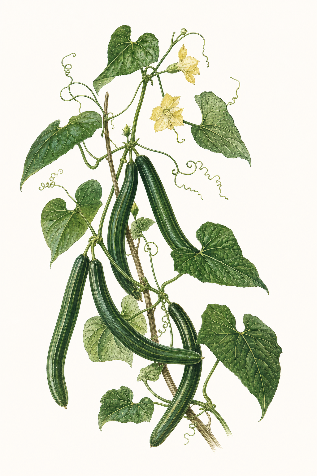 Botanical illustration of Gagon