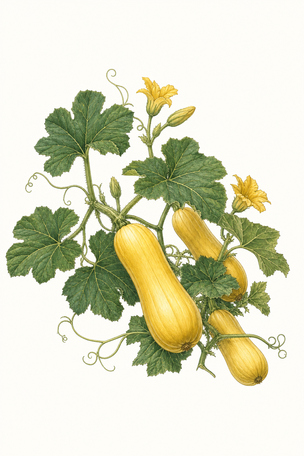 Botanical illustration of Golden Dawn III