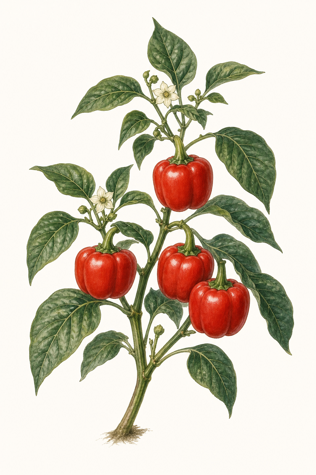 Botanical illustration of Peacework