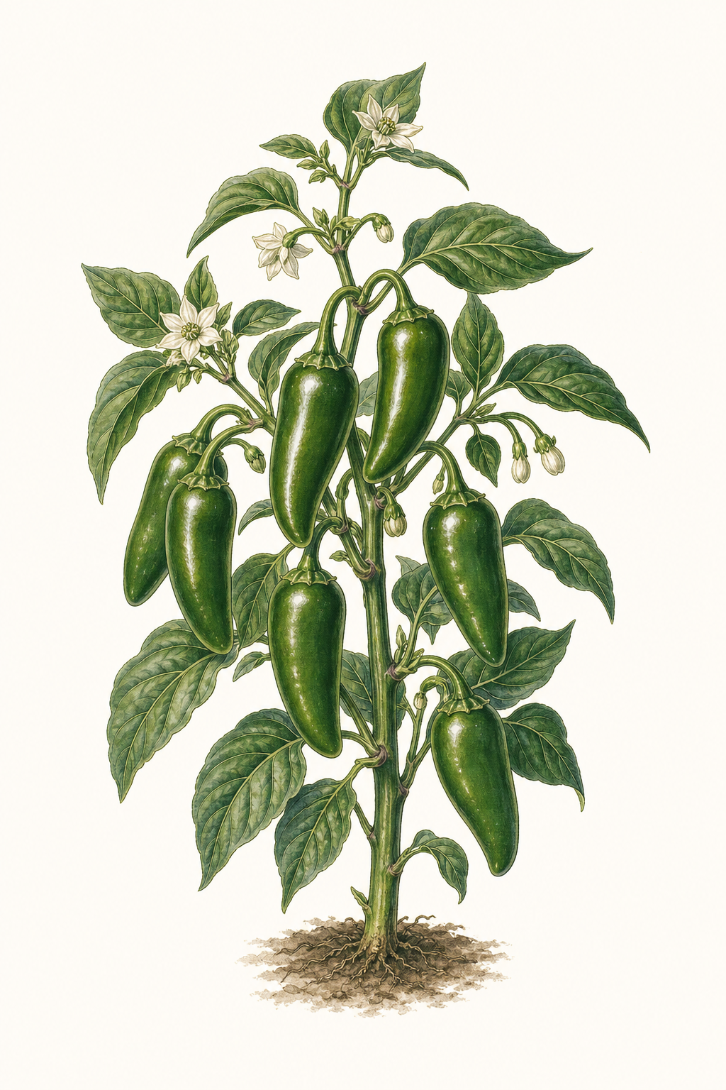 Botanical illustration of Biker Billy