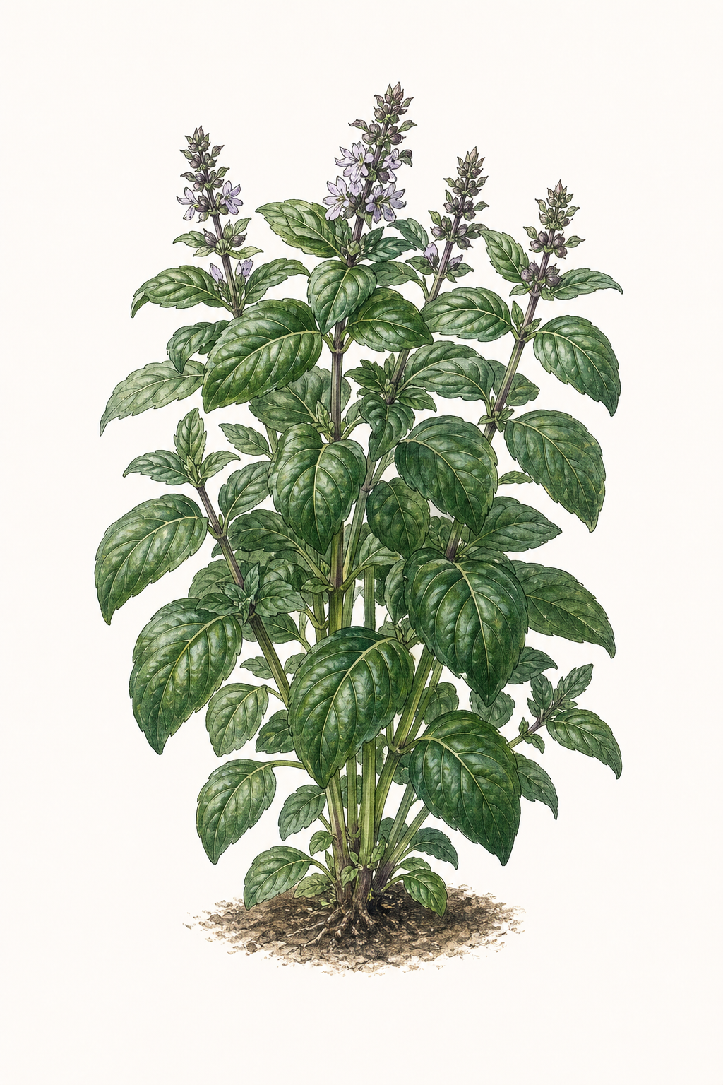 Botanical illustration of Cardinal