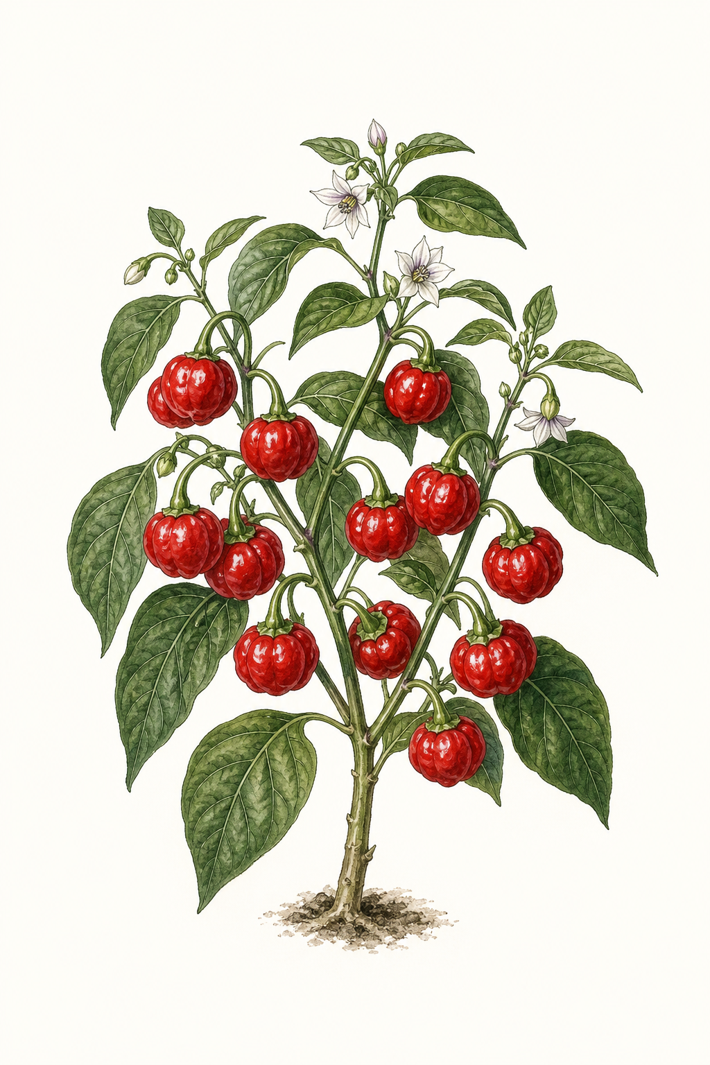 Botanical illustration of Cherry Stuffer