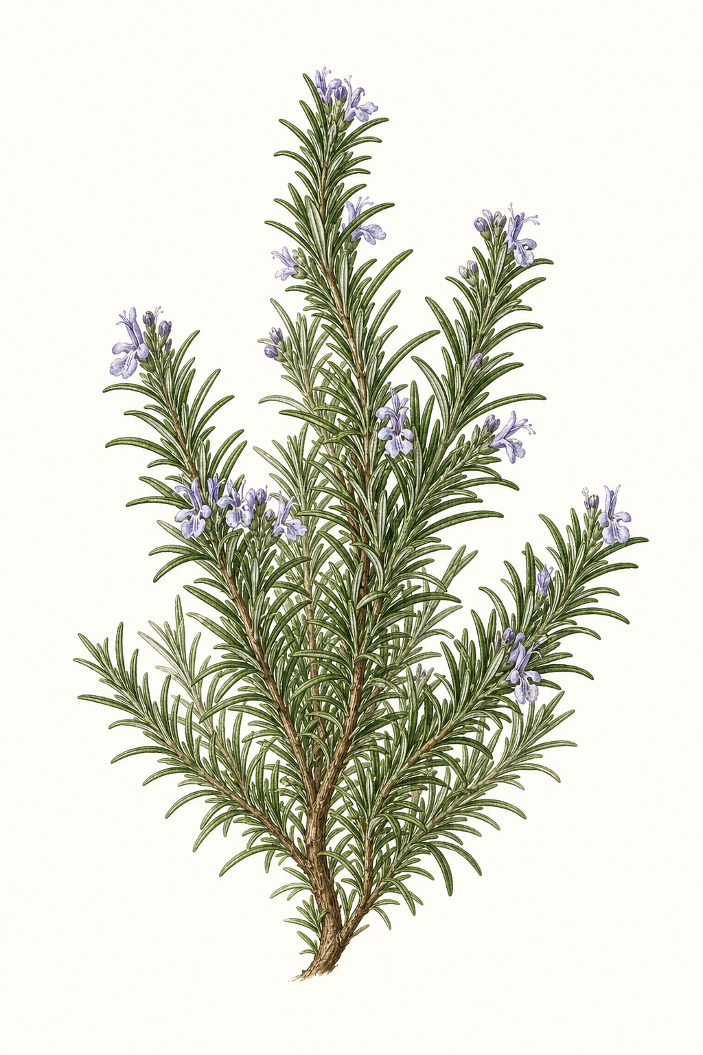 Botanical illustration of Barbeque