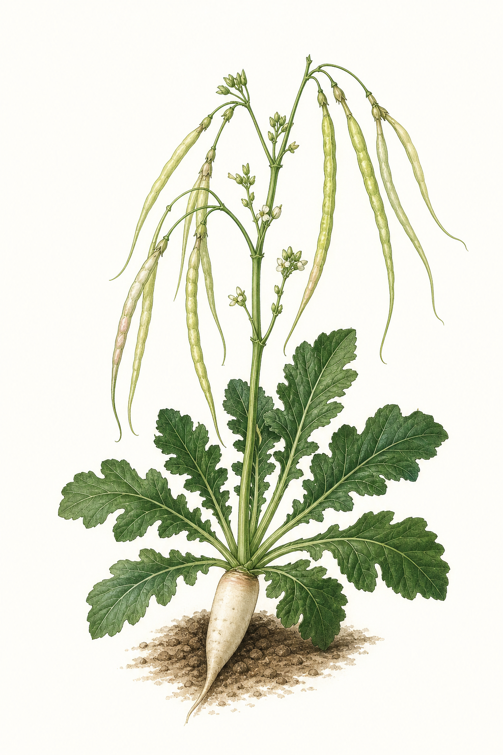 Botanical illustration of Madras
