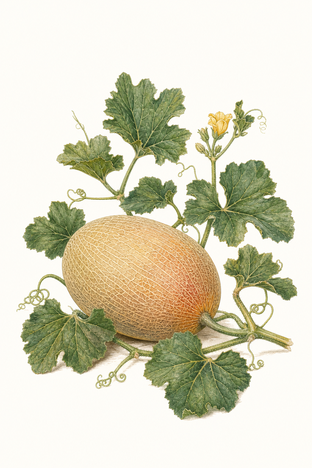 Botanical illustration of Lilly Crenshaw