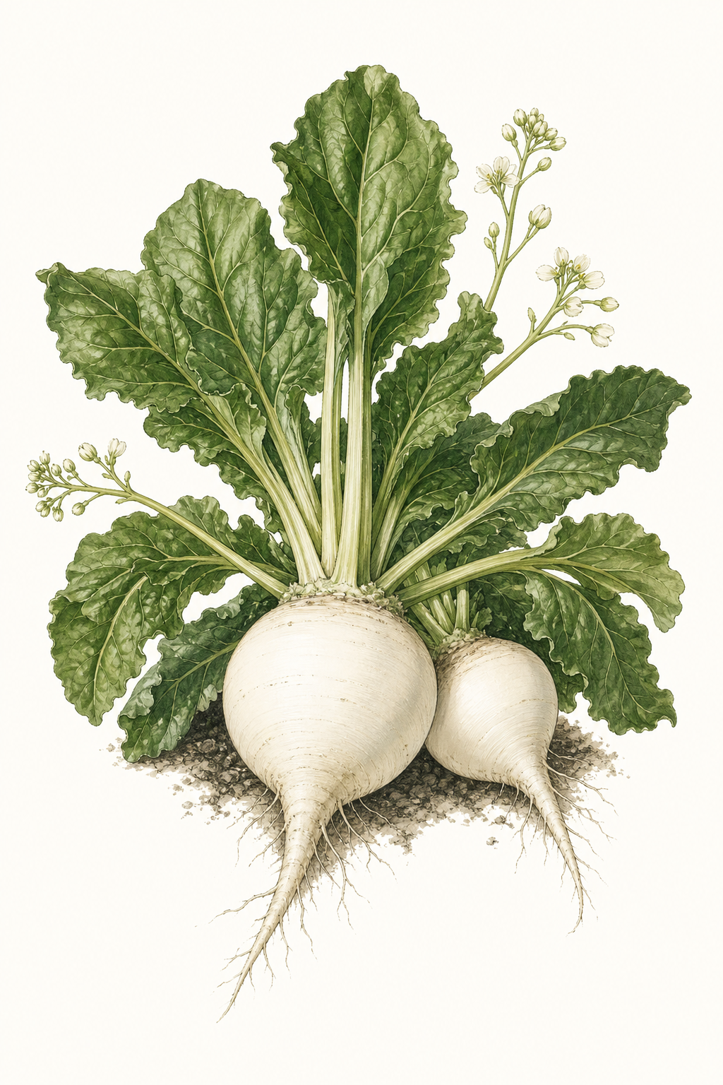 Botanical illustration of Albino