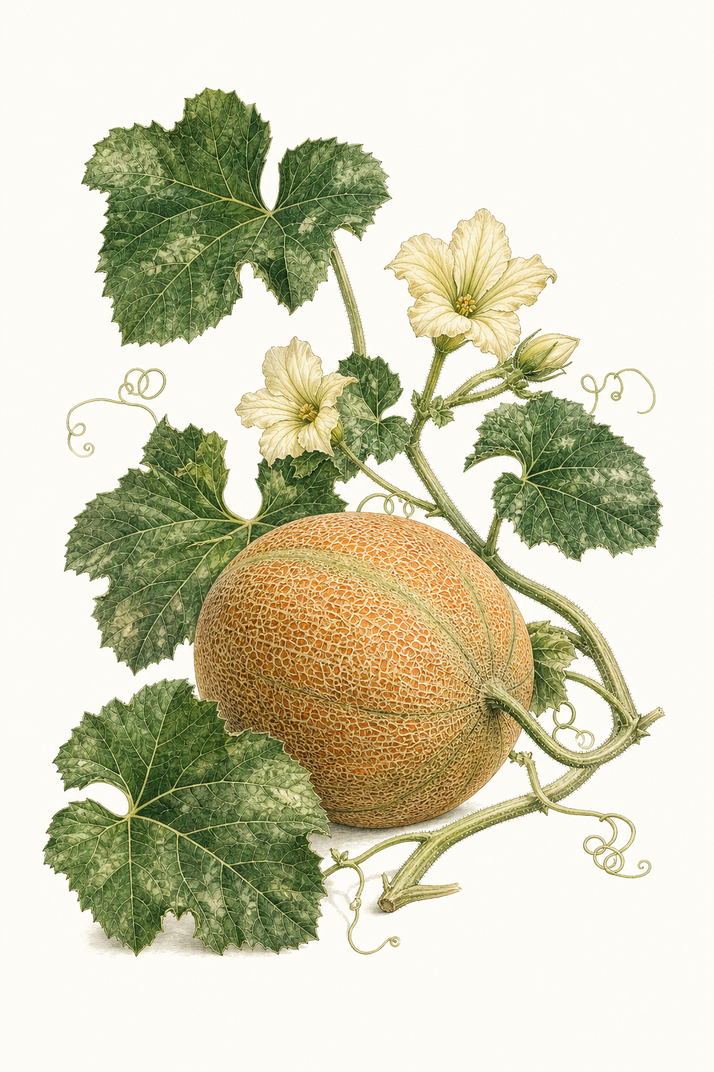 Botanical illustration of Delicious 51