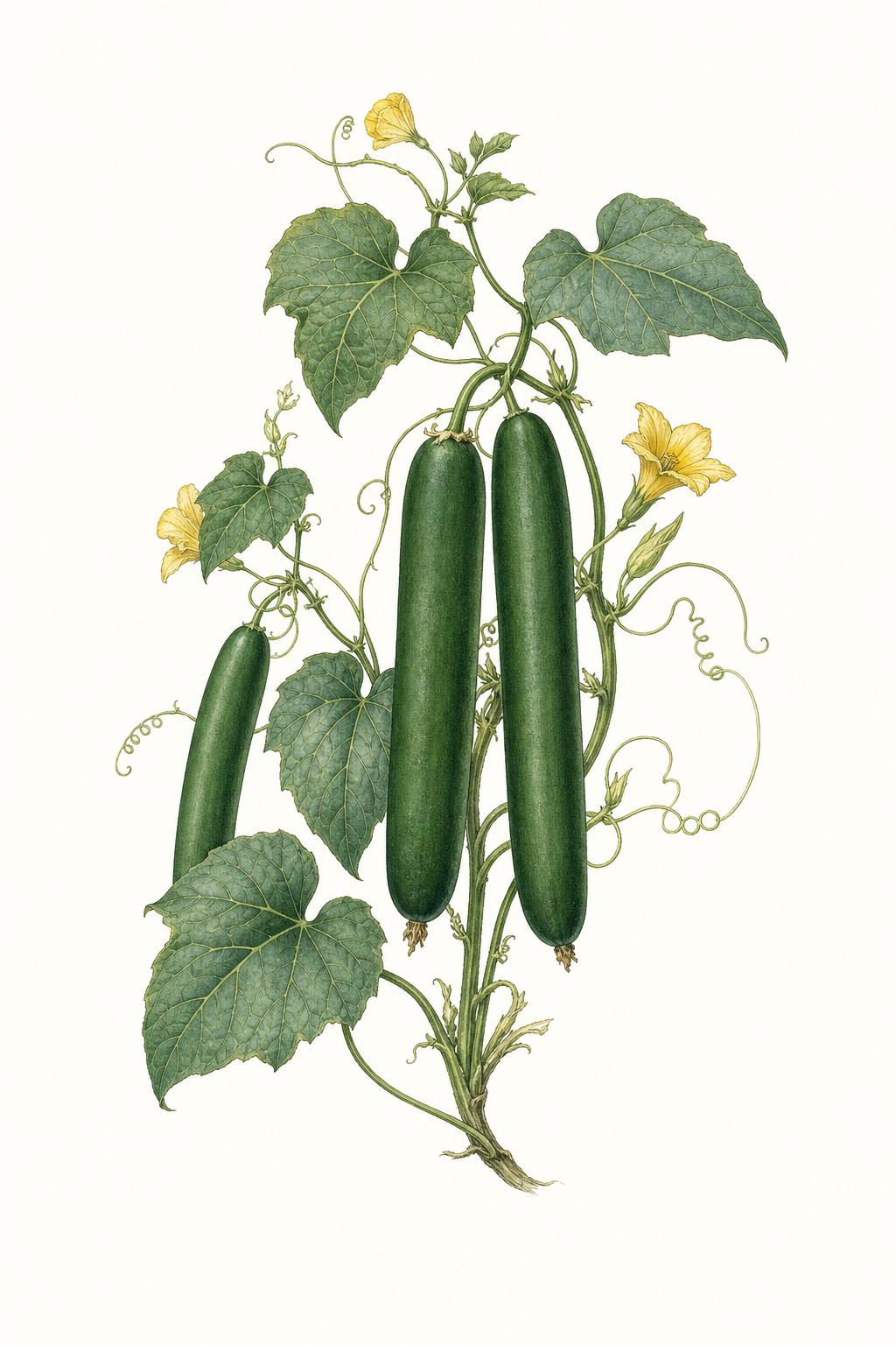 Botanical illustration of Muncher