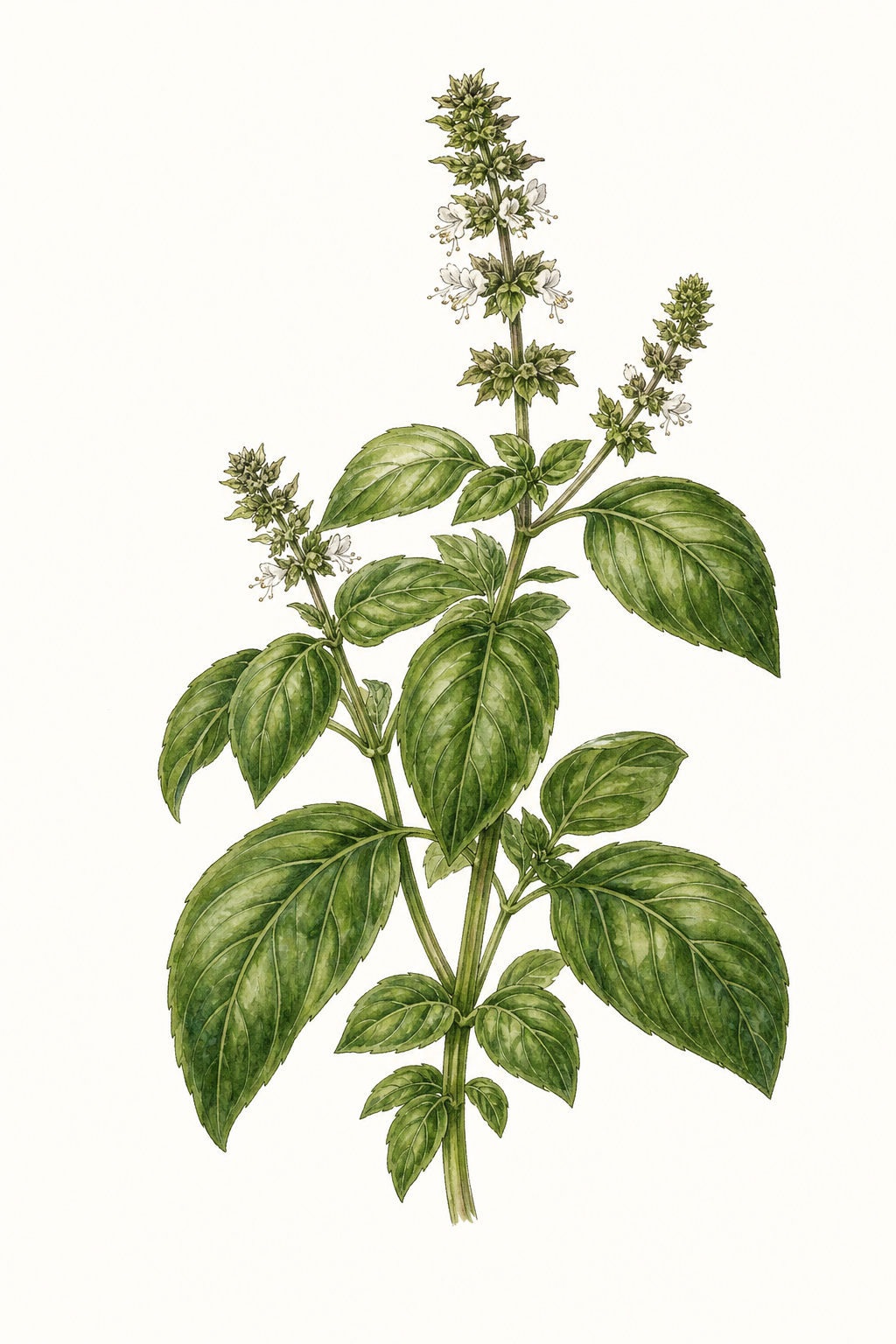 Botanical illustration of Red