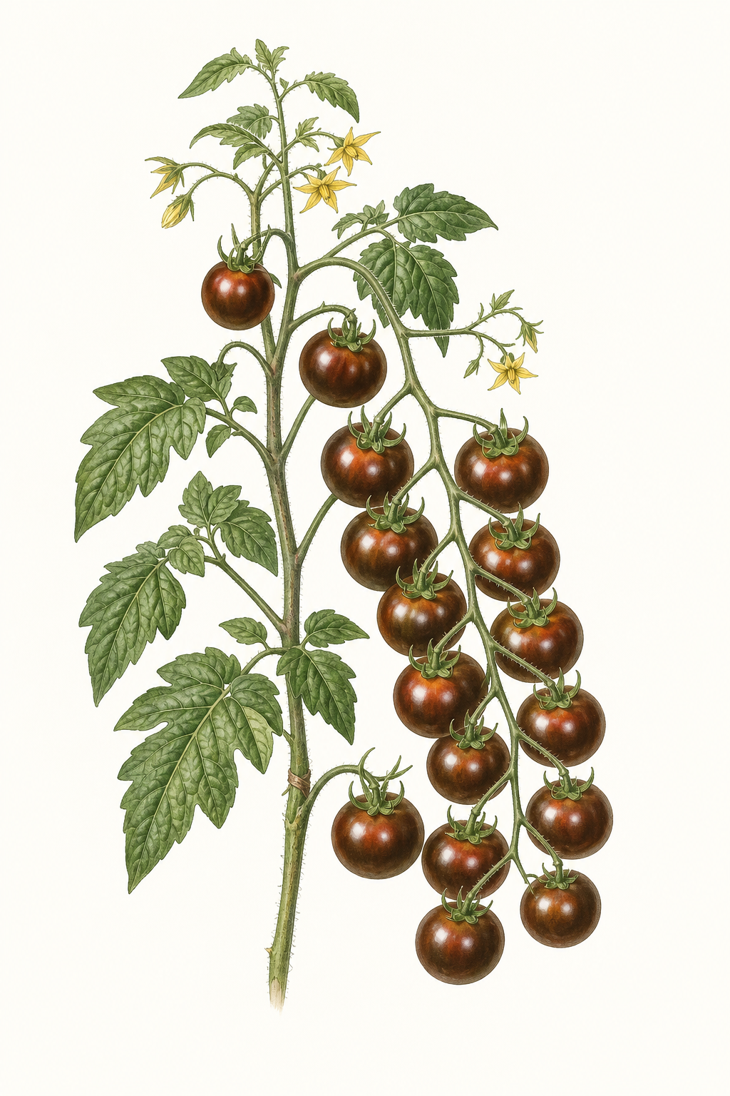 Botanical illustration of Sweet Chocolate