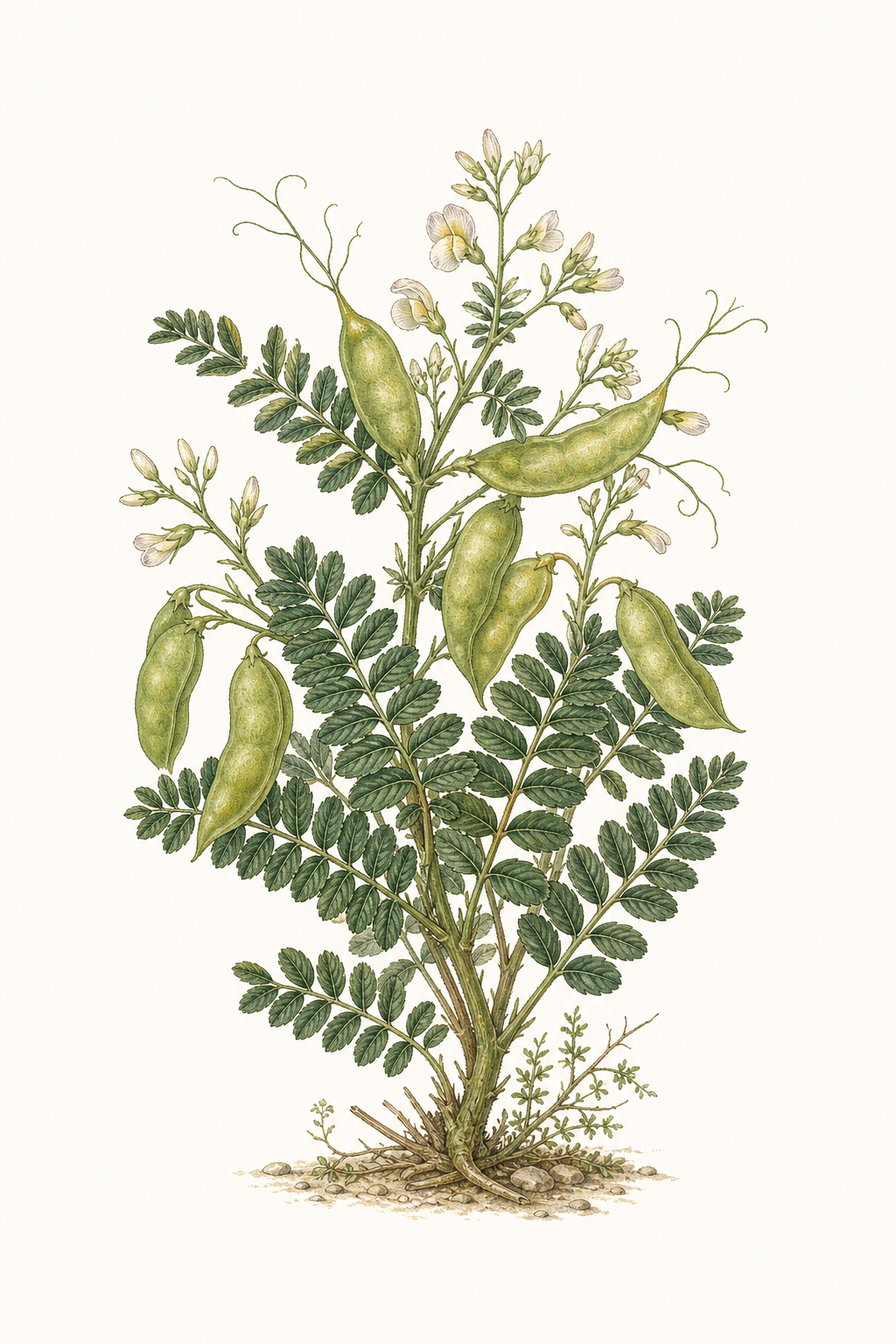 Botanical illustration of Henderson's Bush