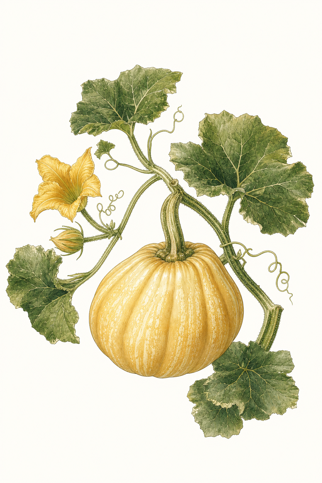 Botanical illustration of Cinderella
