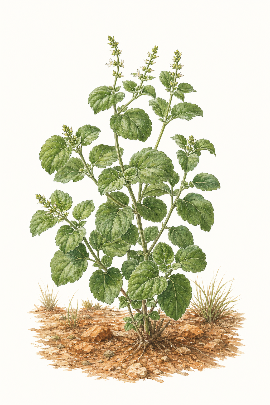 Botanical illustration of Australian Outback