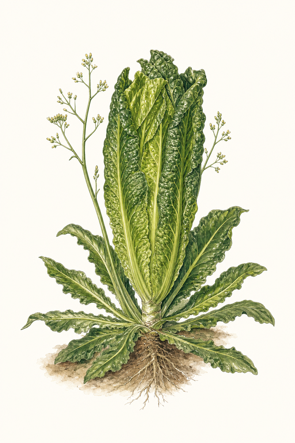 Botanical illustration of Coastal Star