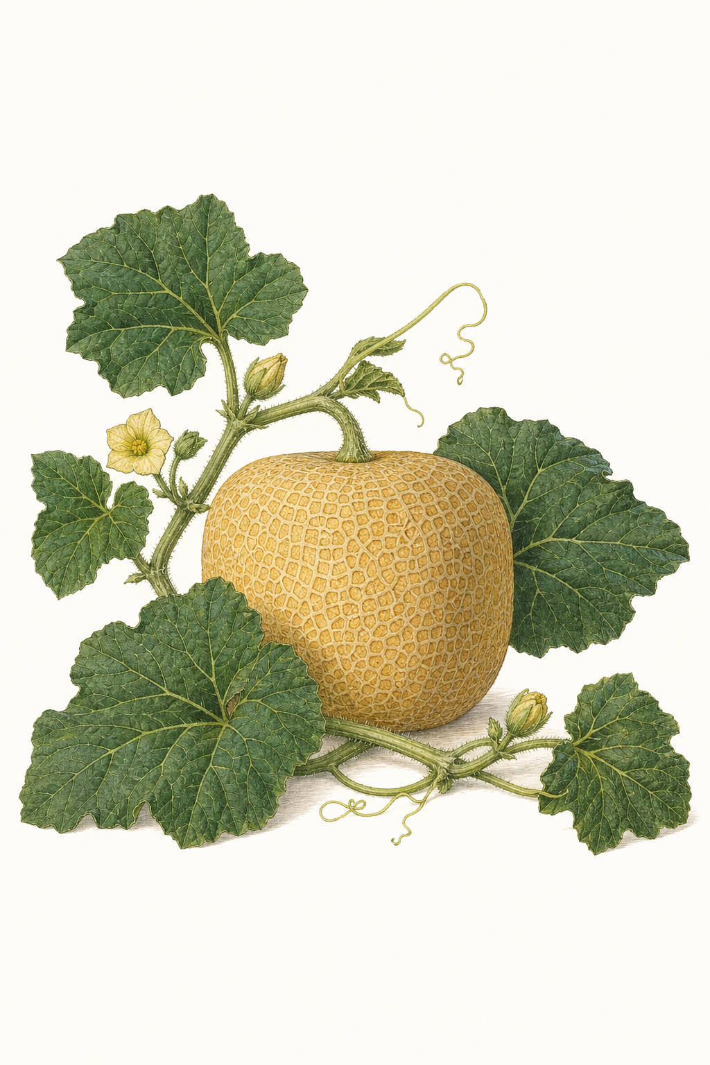Botanical illustration of Sugar Cube