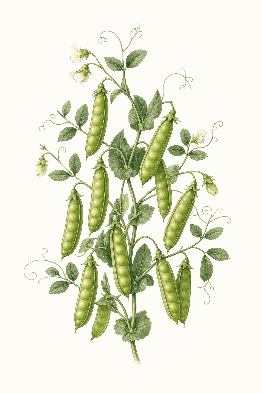 Botanical illustration of Laxton's Progress No. 9