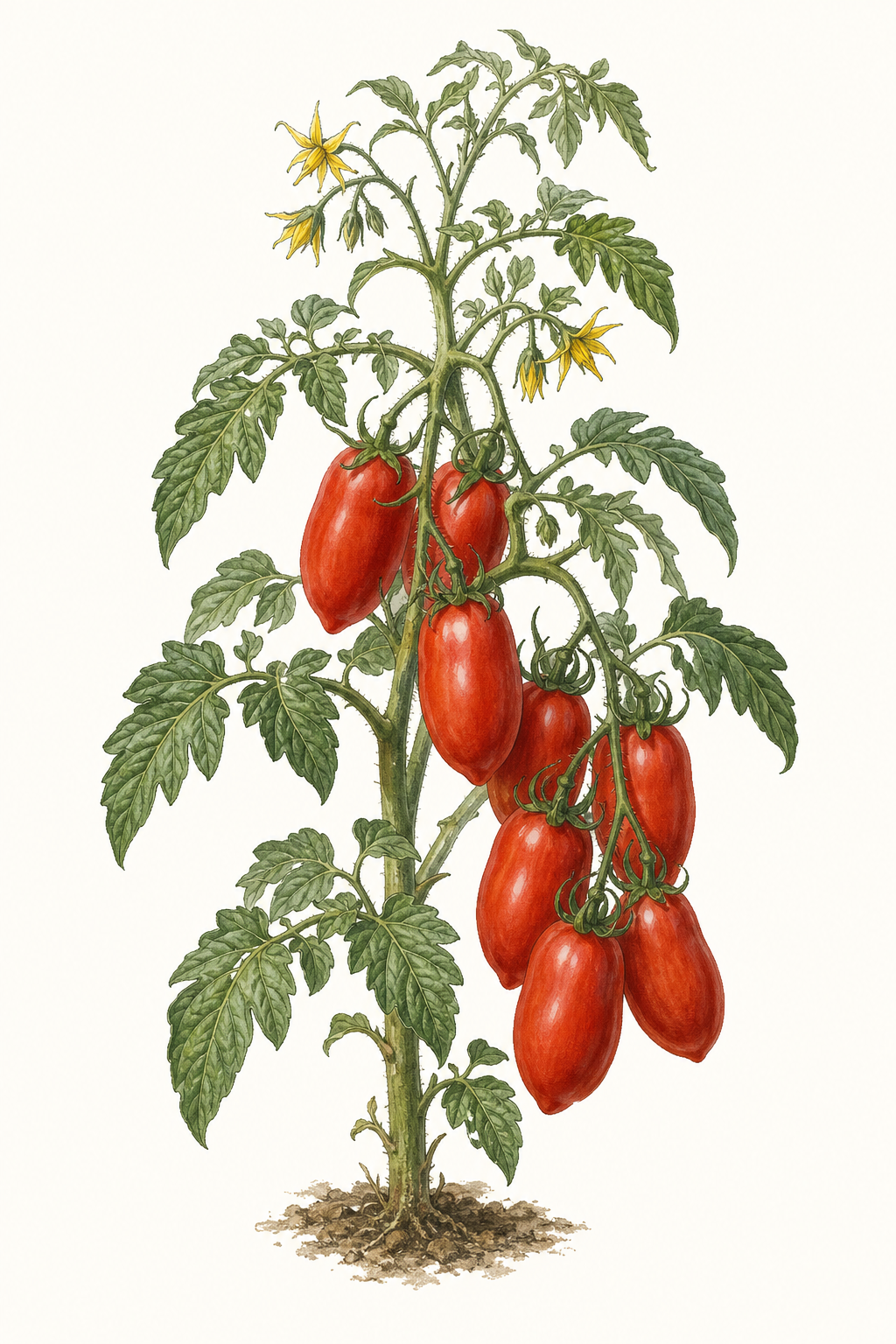 Botanical illustration of Roma VF